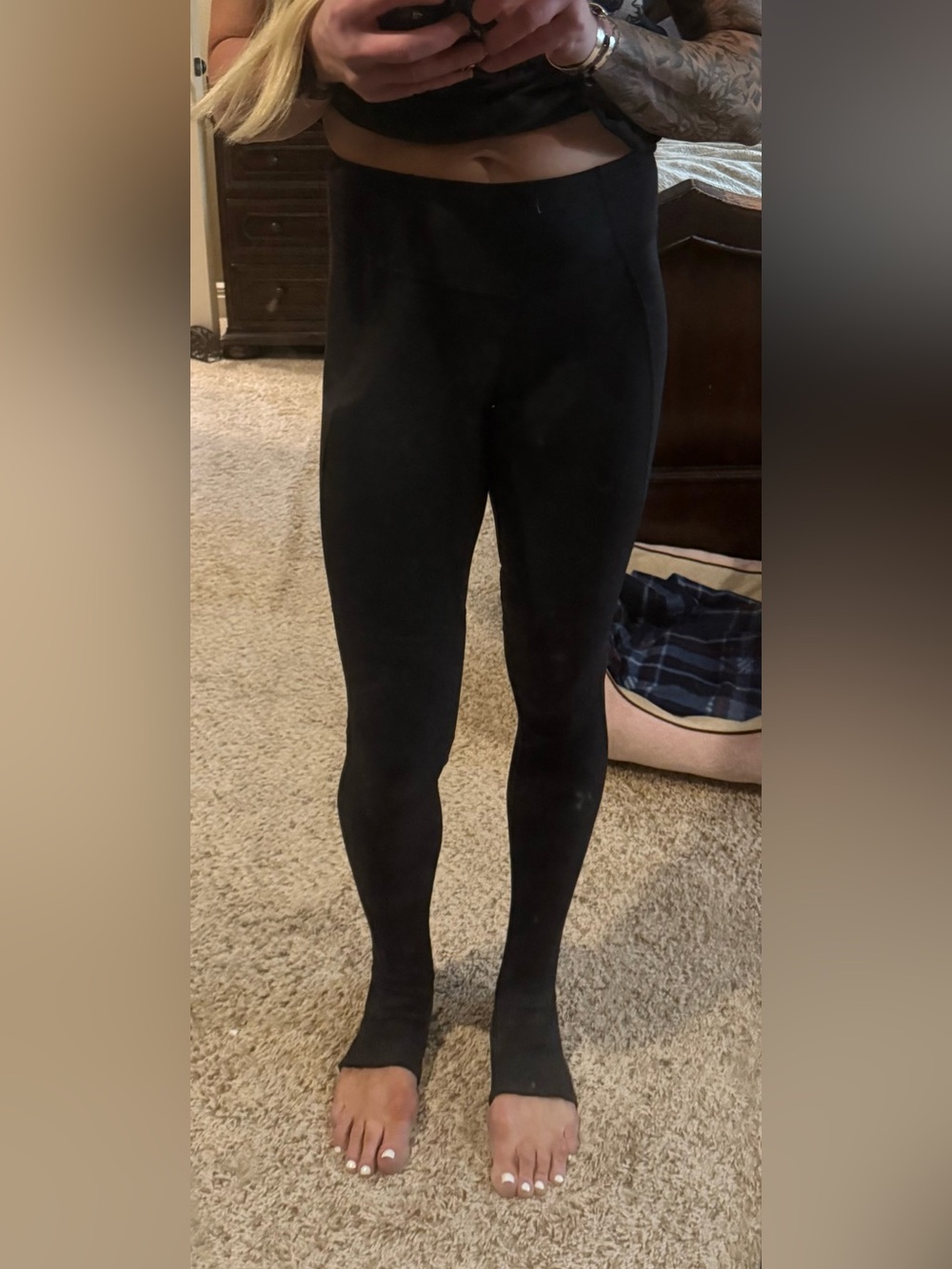 Lucy Black Women’s High-Rise leggings